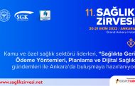 11. Sağlık Zirvesi/(20-21 Ekim-Ankara)