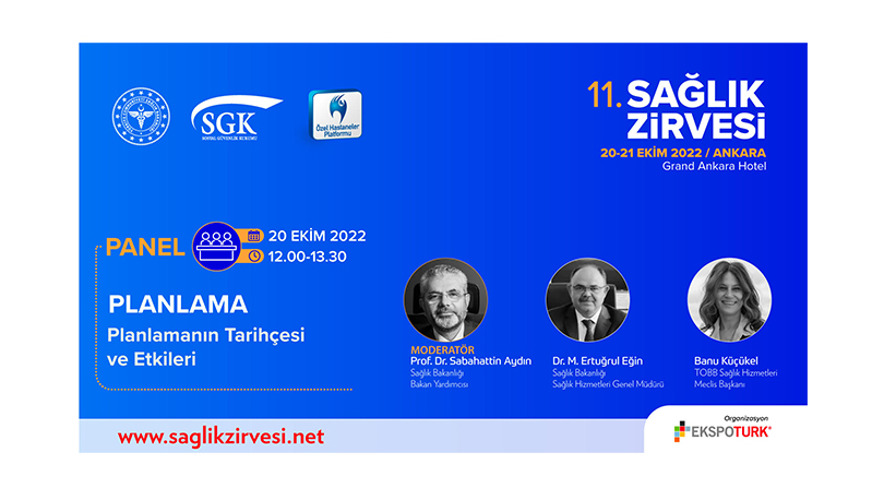 11 .Sağlık Zirvesi (20-21 Ekim Ankara)