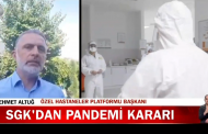 Dernek Başkanımız Dr. Mehmet Altuğ'dan Kanal D Ana Haber'e Açıklama