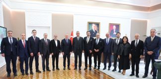 Sağlık Bakanı Sn. Kemal Memişoğlu’na Ziyaret